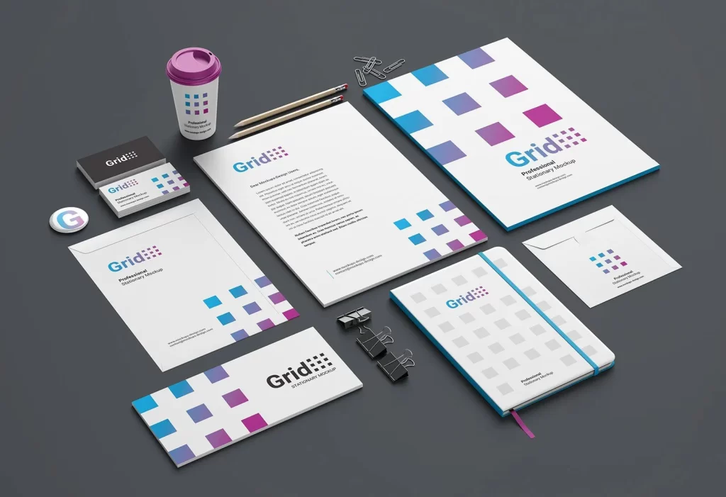 عناصر الهوية البصرية