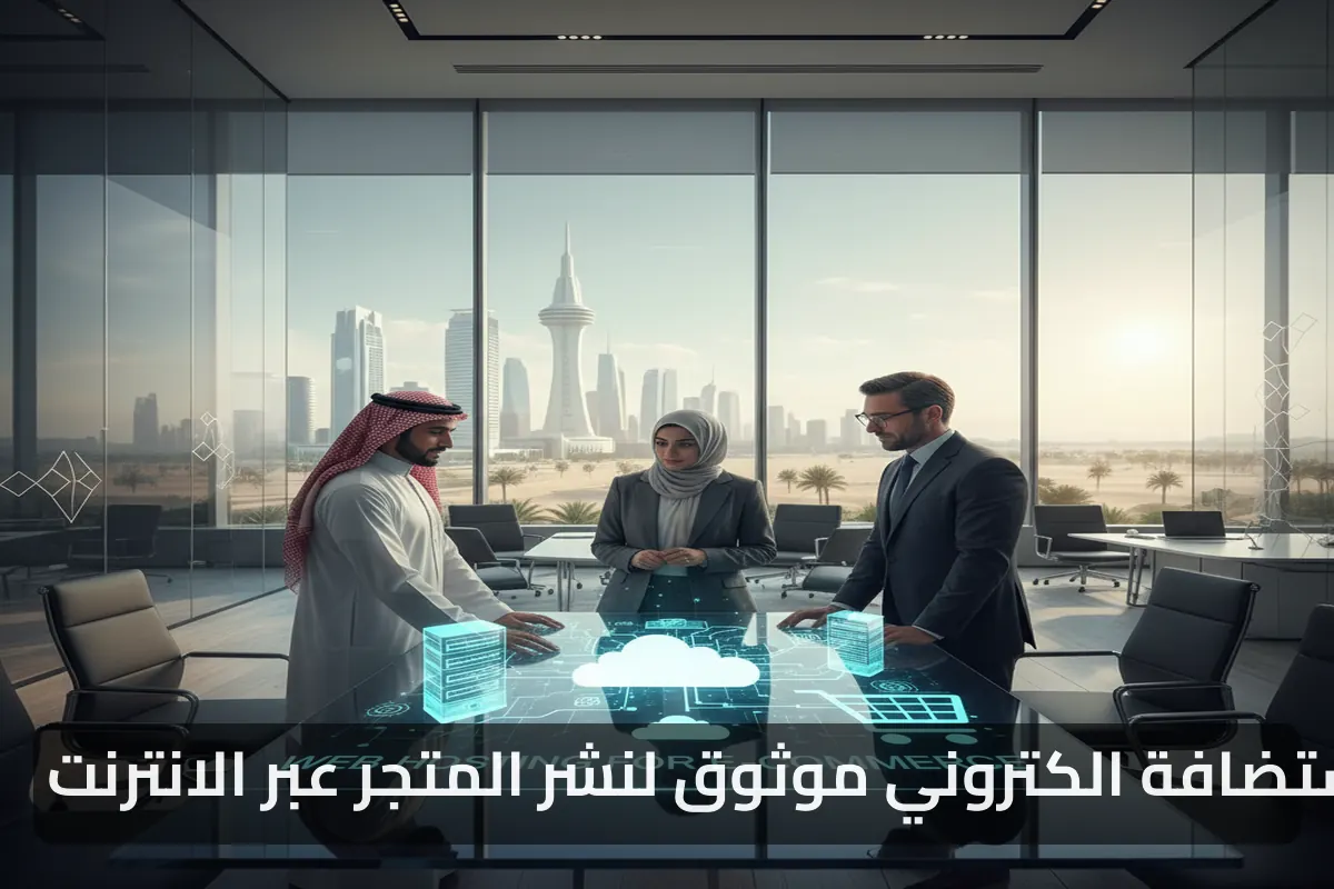 يجب اختيار موفر استضافة الكتروني موثوق لنشر المتجر عبر الانترنت